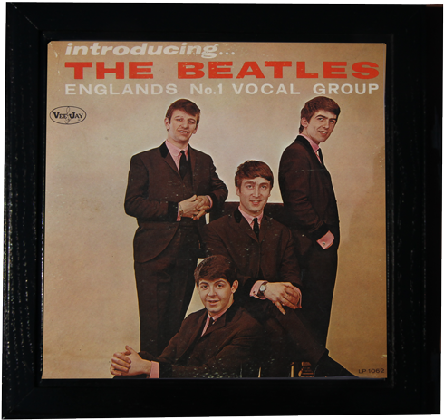 Album Frame In Black Finish - Beatles Introducing The Beatles Clipart (620x620), Png Download