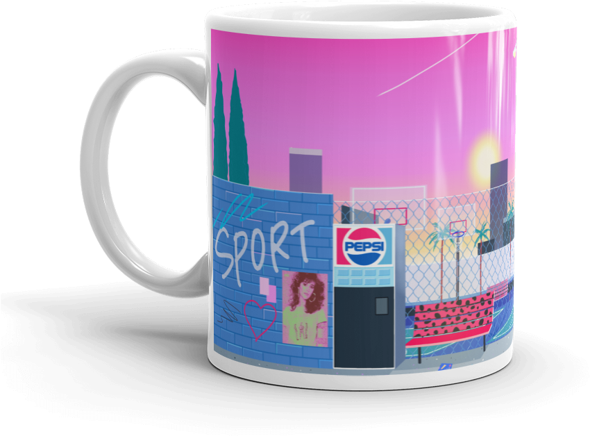 Neon Talk Neontalk - Mug Clipart (1000x1000), Png Download