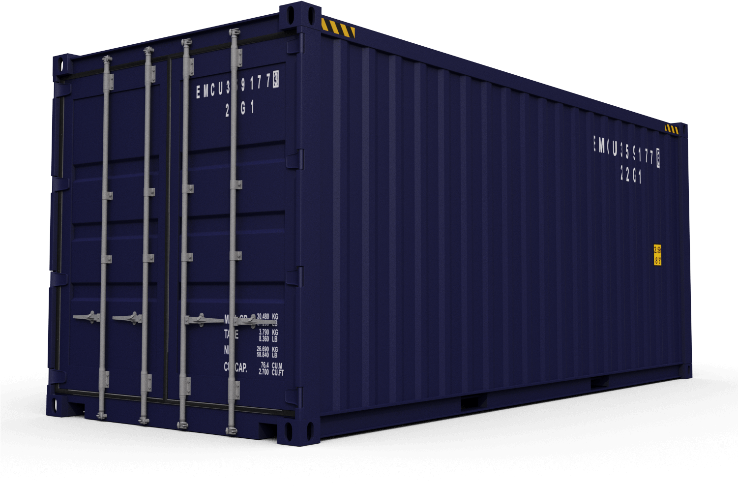 Shipping Container Png - Shipping Container Clipart (1500x1125), Png Download