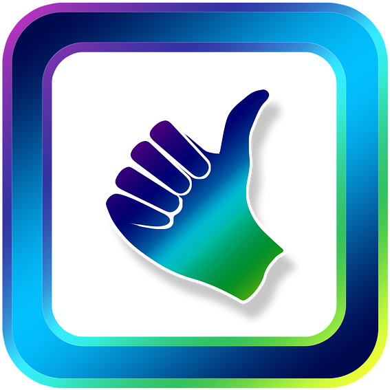 Icon, Thumb, High, Like, Positive, Gut, Symbols, Online - El Icono De Musica Clipart (640x640), Png Download