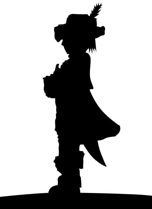 Pirate - Pirate Silhouette Clip Art - Png Download (522x717), Png Download