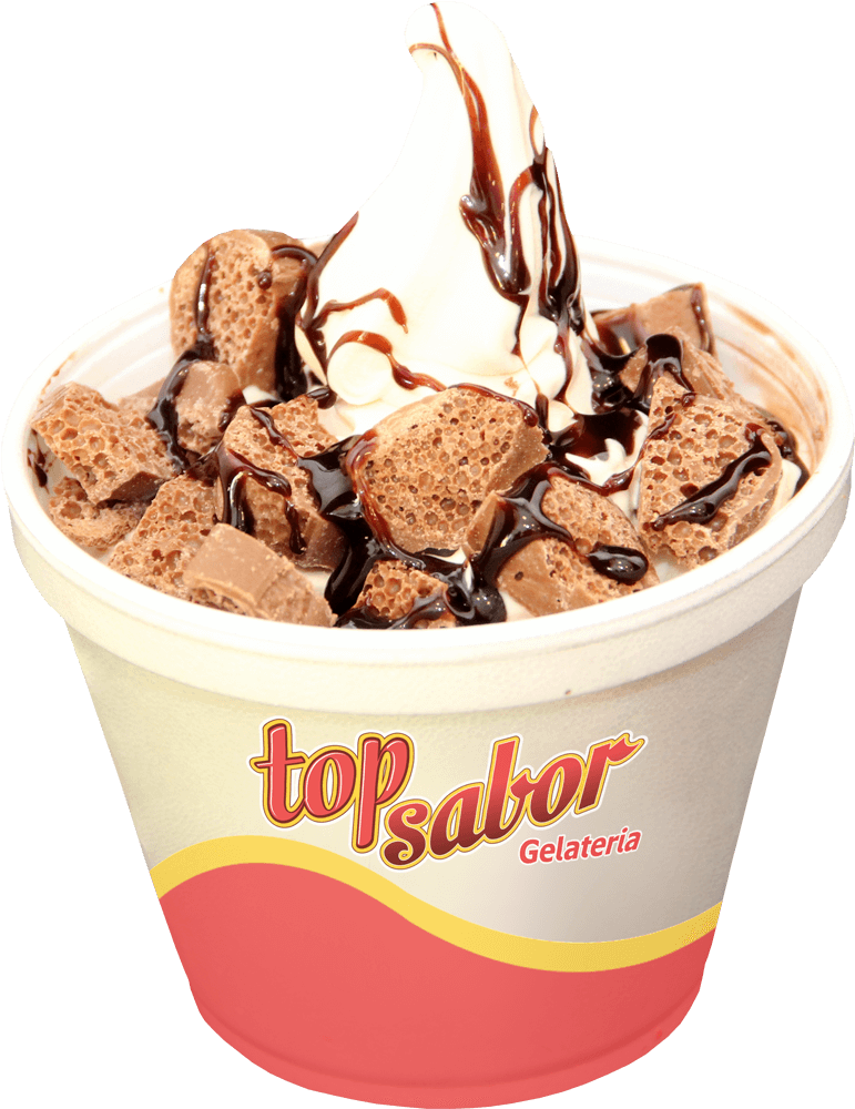 Top Flurry Suflair - Gelato Clipart (1000x1000), Png Download