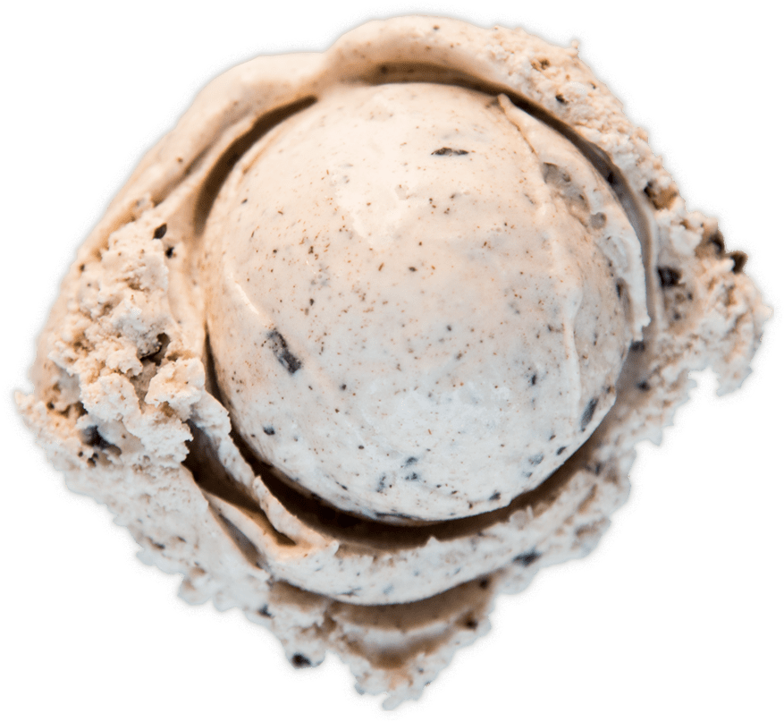 Mint Chocolate Chunk - Ice Cream Top Png Clipart (910x810), Png Download