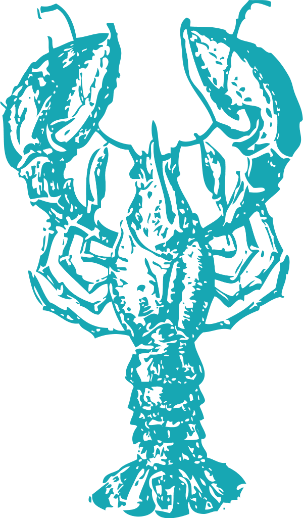 Lobster Clipart Florida - Blue Lobster Clip Art - Png Download (600x1025), Png Download