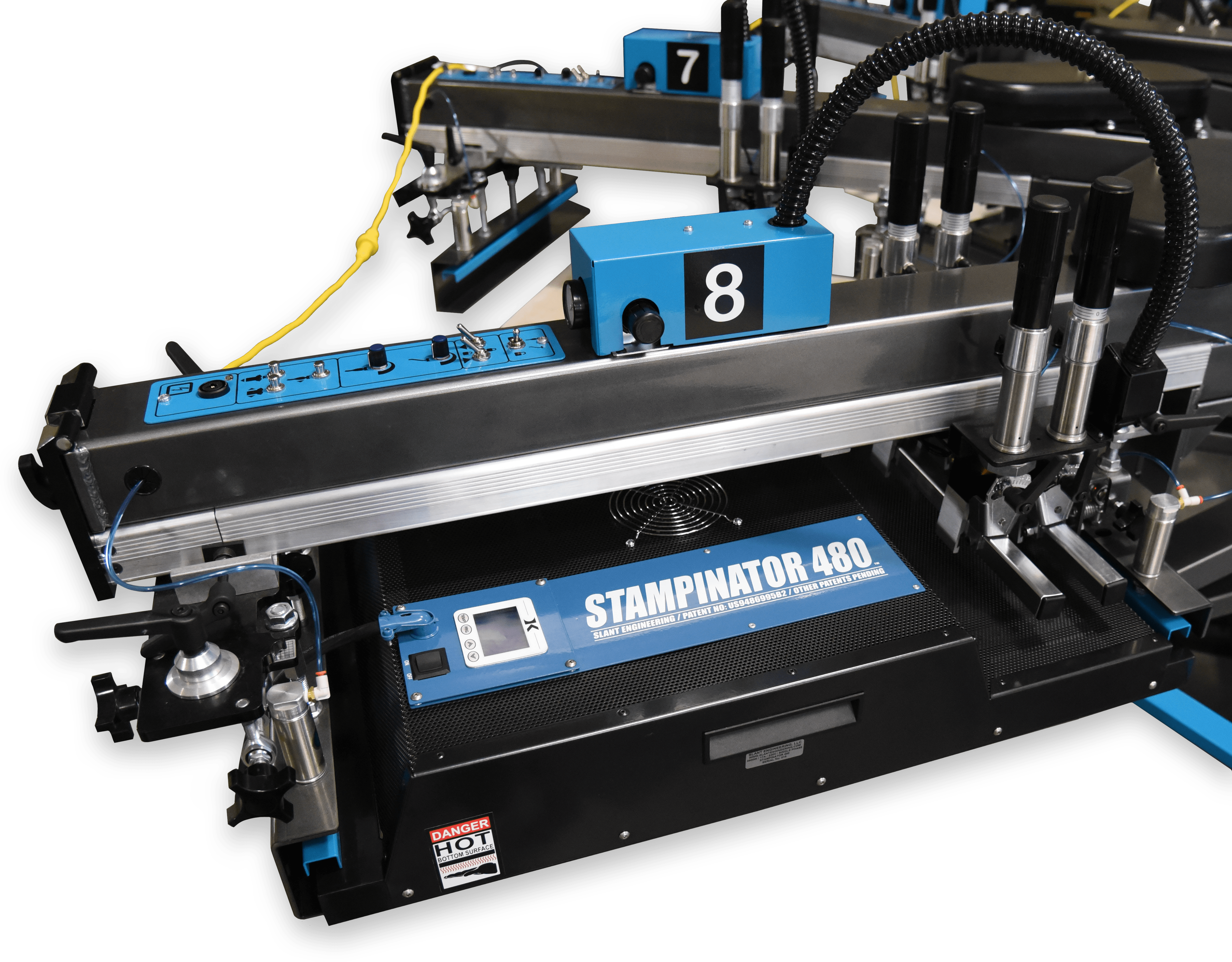 Workhorse Offers Stampinator 480 In-head Heat Press Clipart (4576x3572), Png Download