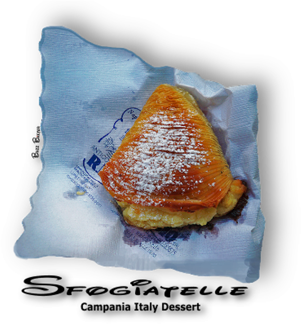Sfoliatelle Is A Street Food That Is Sold On Italian - Pumpkin Pie Clipart (610x647), Png Download