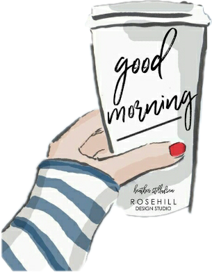 Buenos Días - Morning Quotes Illustration Clipart (305x392), Png Download