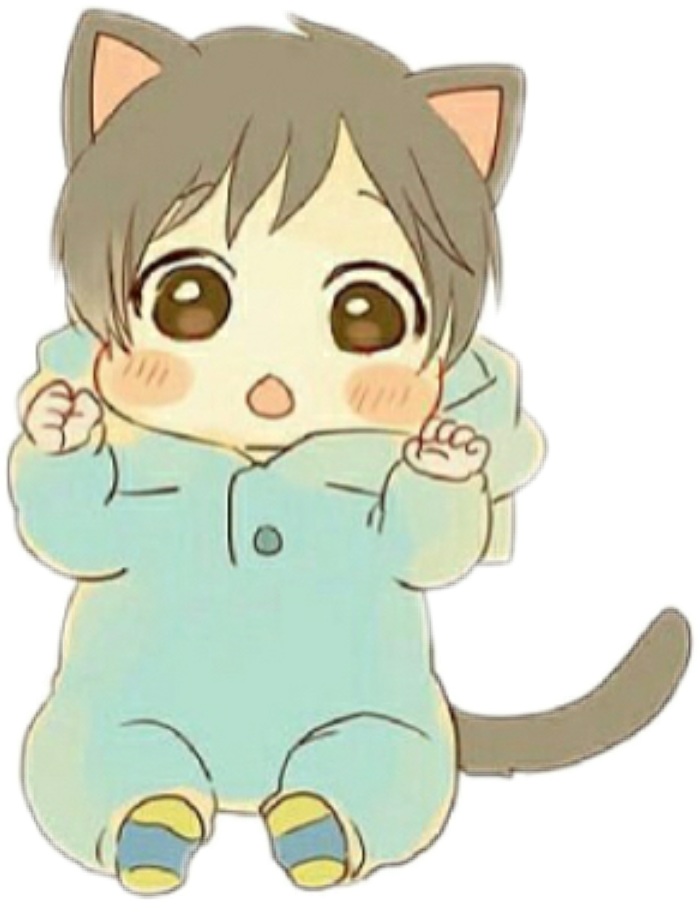 #anime #cute #baby #yuri #yoi - Chibi Clipart (699x900), Png Download