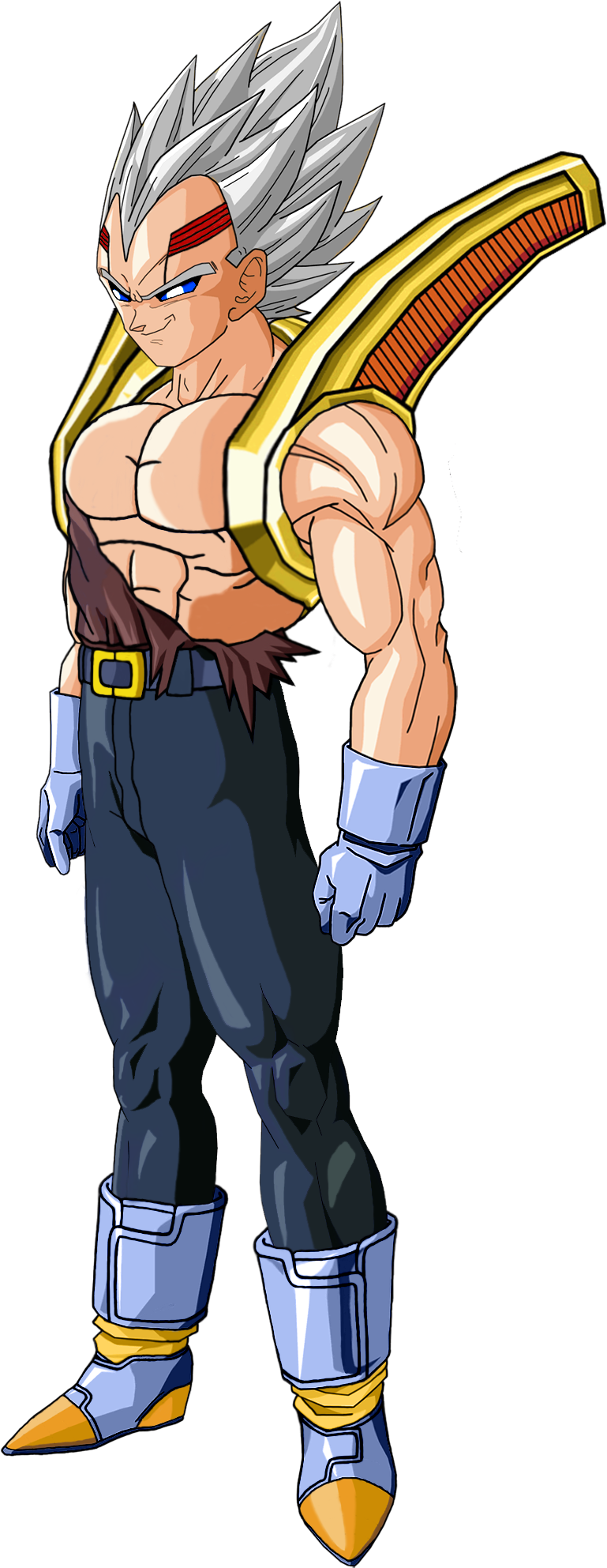 View All Images - Baby Vegeta Dbgt Png Clipart (1005x2114), Png Download