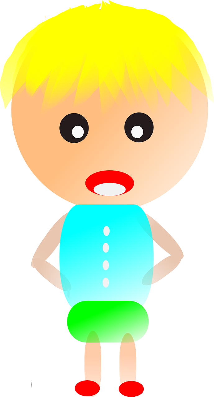 Anime Boy Blond - Menino Loiro Png Clipart (689x1280), Png Download