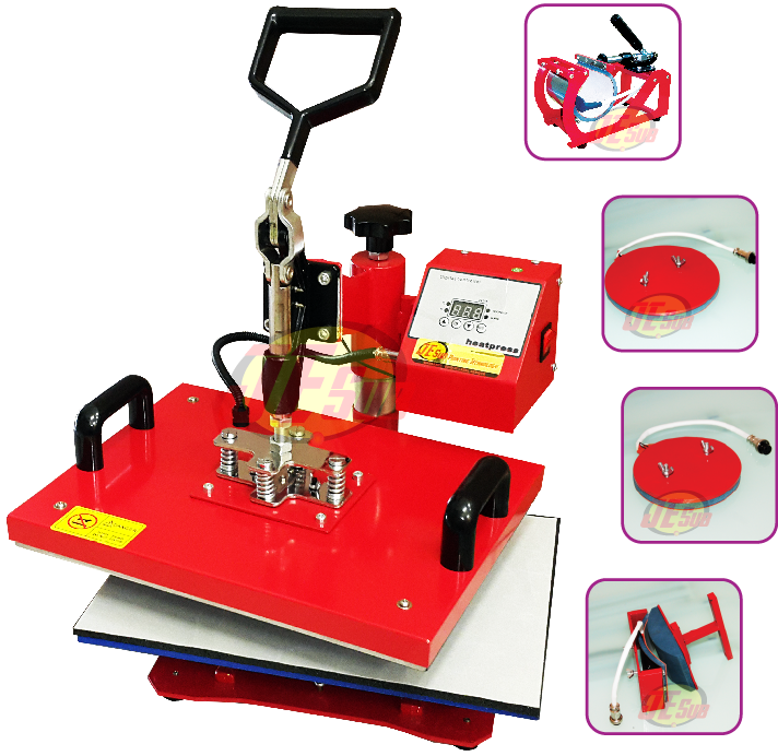 Combo Heat Press 5 In Machine Clipart Large Size Png Image PikPng