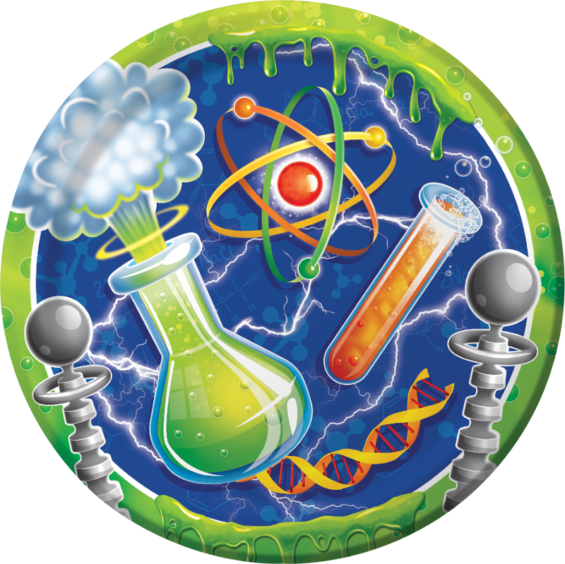 Mad Scientist Party Supplies - Mad Scientist Party Supplies Uk Clipart (800x799), Png Download