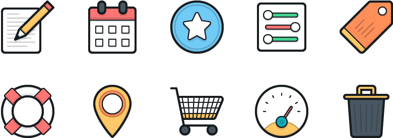 Mini Set Clipart (880x880), Png Download