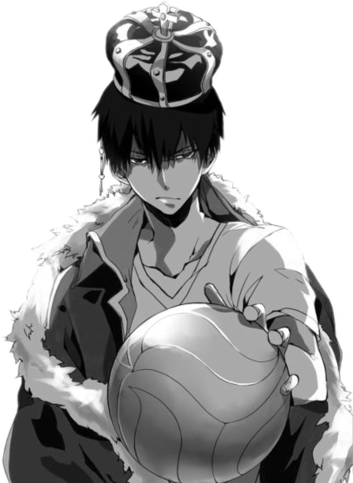#kageyama #haikyuu #cute #king #baby #volleyball #tobio - Kageyama King Of The Court Clipart (1024x1024), Png Download