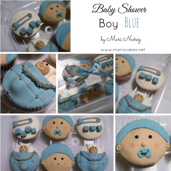 Baby Shower Cupcakes - Cupcake Clipart (600x600), Png Download