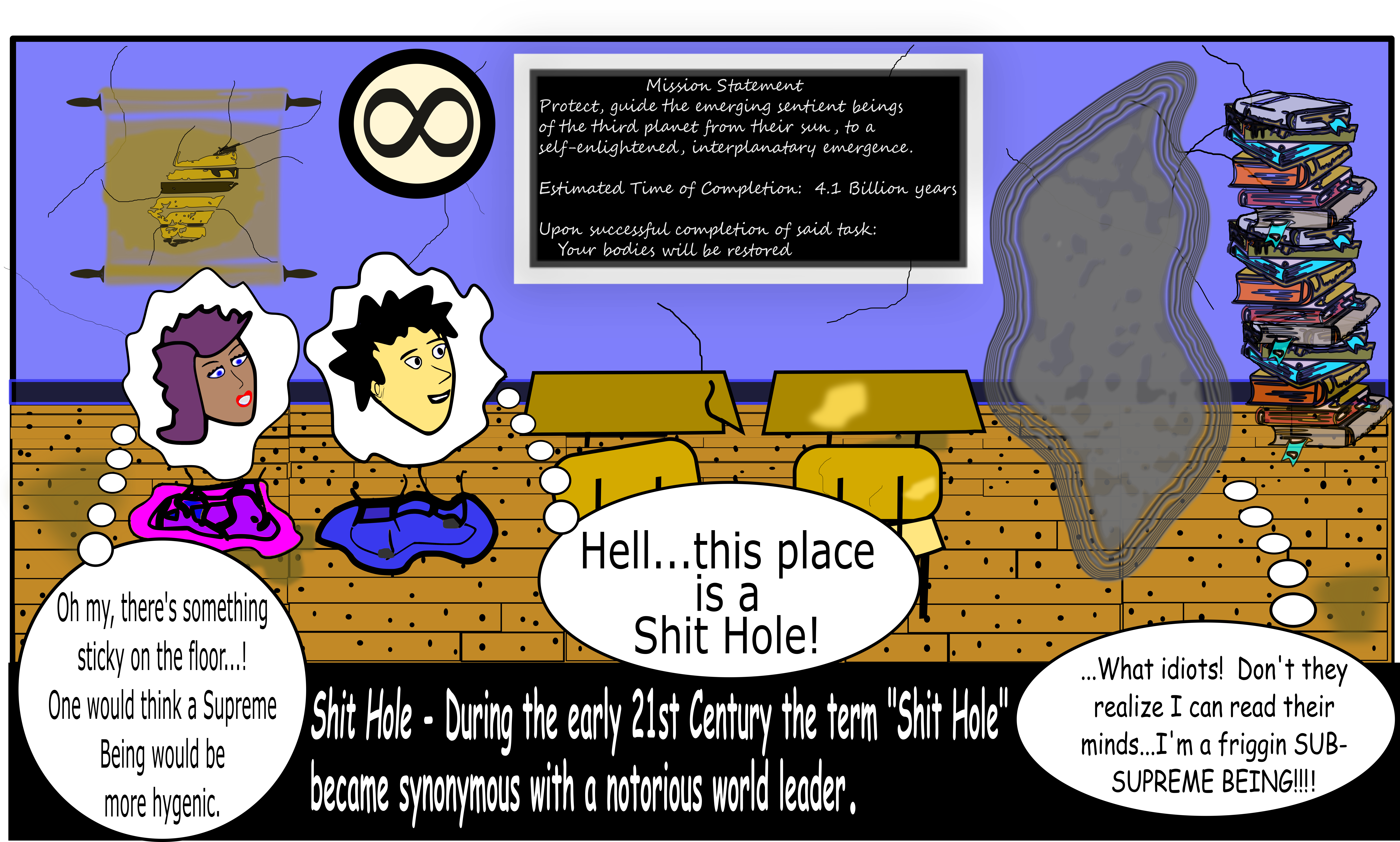 5th Comic Strip - Cartoon Clipart (8418x5208), Png Download