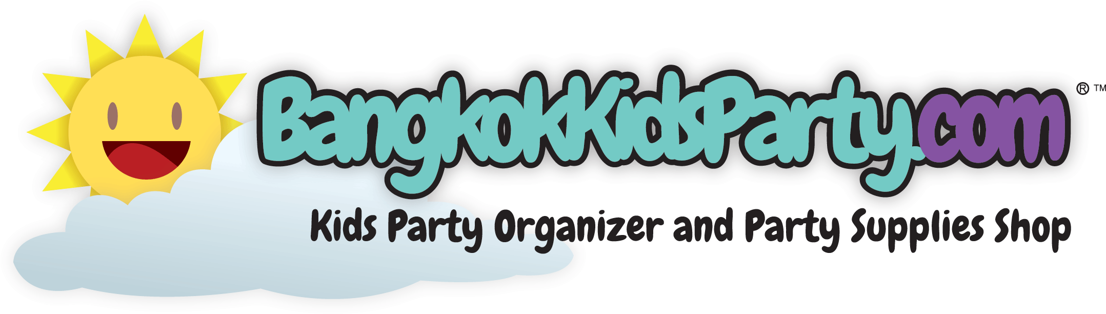 Bangkok Kids Party & Supplies Shop - Calligraphy Clipart (2181x656), Png Download