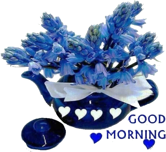 Good Morning Png Image - Flowers Friday Good Morning Clipart (600x533), Png Download