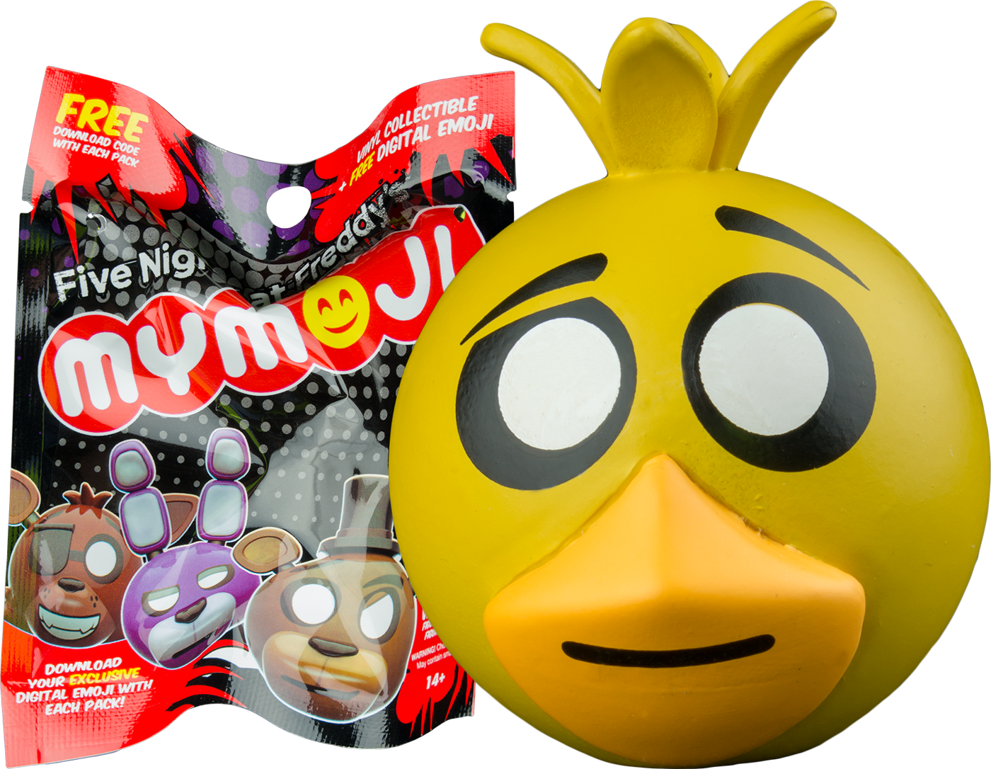 Five - Five Nights At Freddy's Blind Bags Png Clipart (1400x1086), Png Download