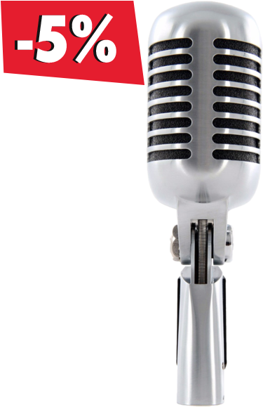 Microfono Shure 55shseriesii - Shure Clipart (600x600), Png Download