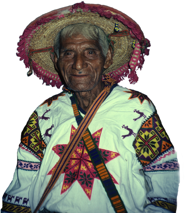 Don José Matsuwa - Huichol Shaman Clipart (617x701), Png Download
