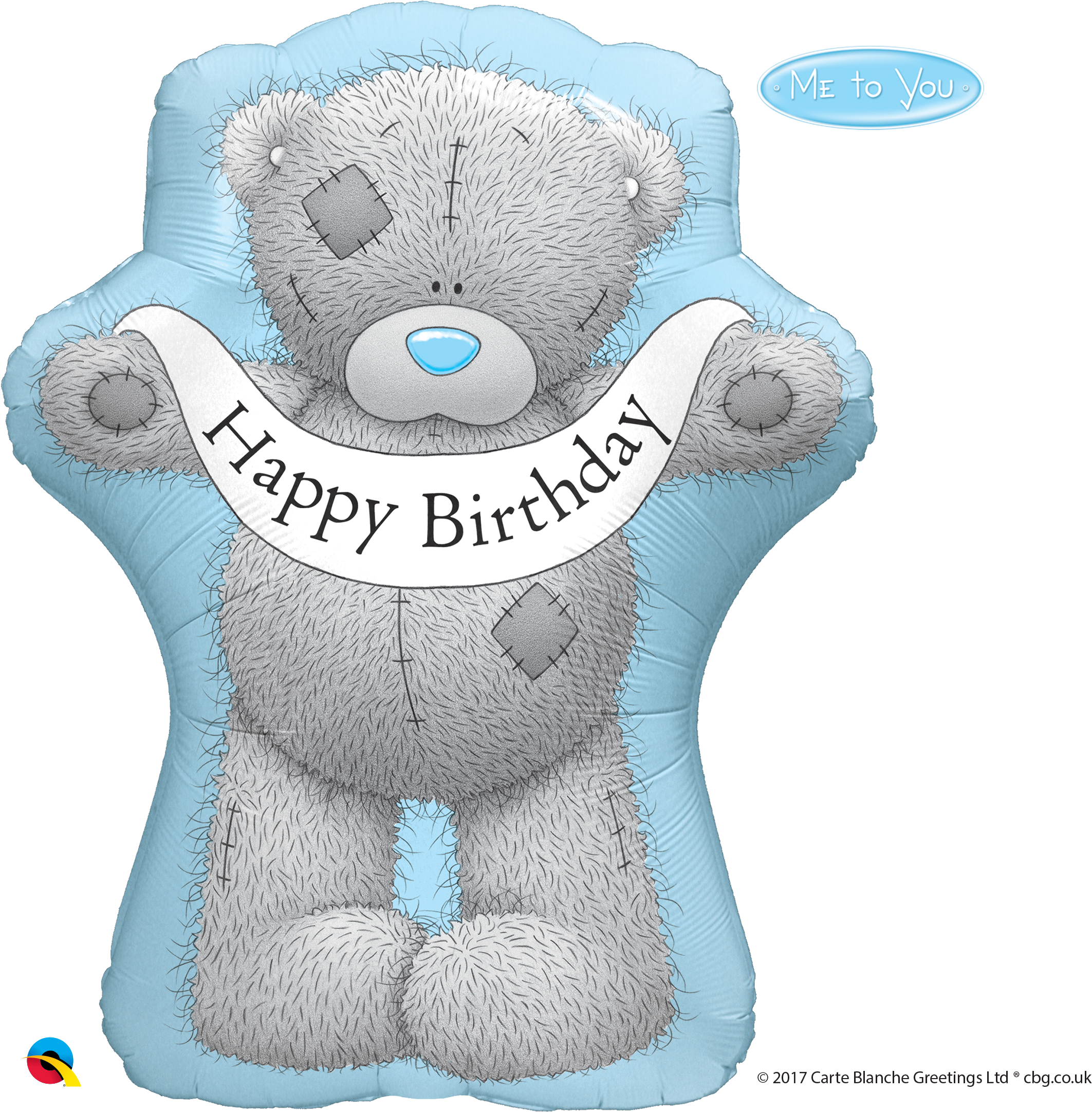 Happy Birthday Me To You Bear Clipart (2145x2163), Png Download