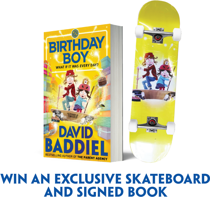 Birthday Boy Splash - David Baddiel Birthday Boy Clipart (885x976), Png Download