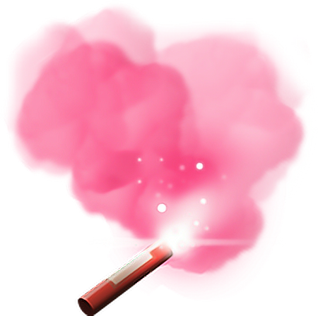 #humo De Color #humo #pink #rosado #rosa #rose #pirotecnia - Lip Gloss Clipart (450x448), Png Download