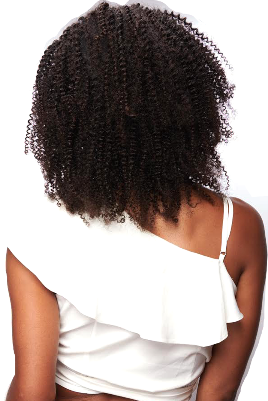 Kinky Curly - Lace Wig Clipart (1000x1333), Png Download