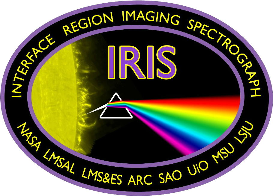 Iris - Logo - Interface Region Imaging Spectrograph Logo Clipart (960x698), Png Download