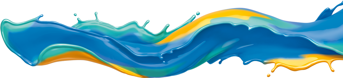 Pato Explora La Gama De Colores - Swimming Pool Clipart (1100x290), Png Download