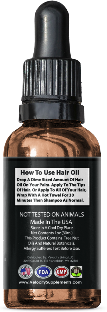 Vesssance Hair Oil Jasmine Back - Самбука Молинари Каффе Clipart (375x1096), Png Download