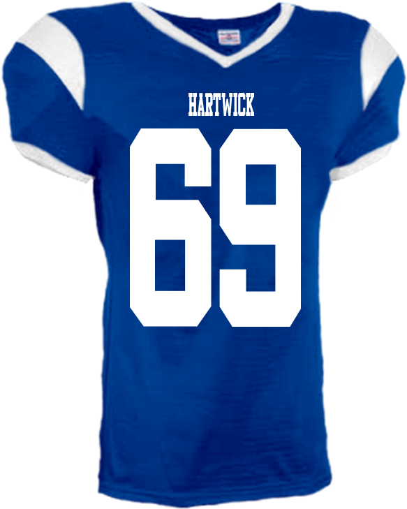 Hartwick 69 Keeler - Sports Jersey Clipart (660x739), Png Download