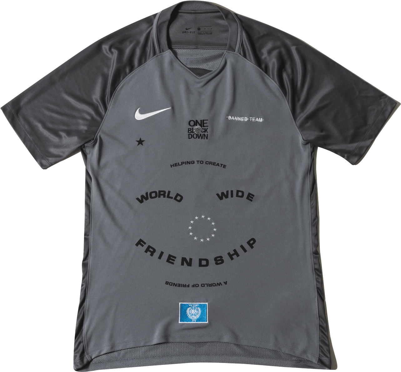 Nike Dry Team Obd 9 Football Jersey - Active Shirt Clipart (1333x2000), Png Download