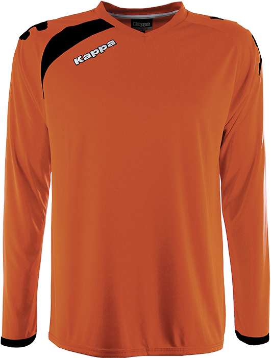 Kappa Pavie Long Sleeve Football Jersey - Active Shirt Clipart (700x700), Png Download