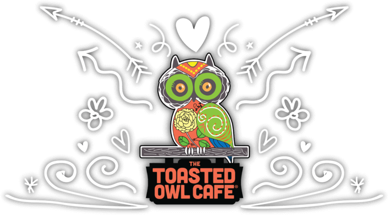 Toasted Owl Main Logo - Illustration Clipart (800x444), Png Download