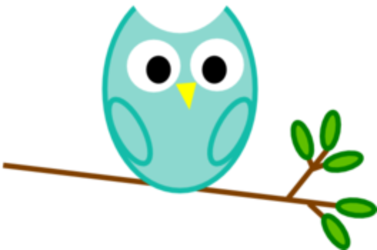 Go To Image - Owl On Olive Tree Clipart (1200x795), Png Download