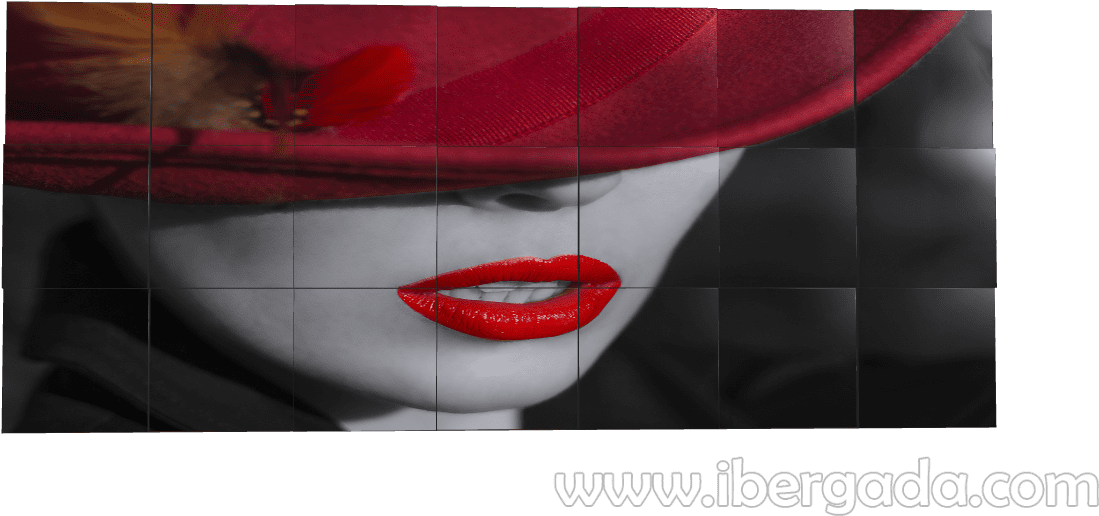 Cuadro Dimensions Blanco Y Negro-rojo - Art Clipart (1280x720), Png Download