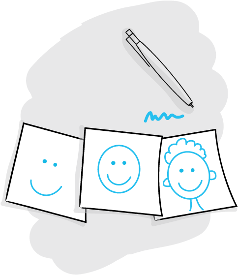 Sketching - Cartoon Clipart (663x658), Png Download