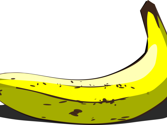 Banana Pudding Clipart Cartoon Banana - Banana - Png Download (640x480), Png Download