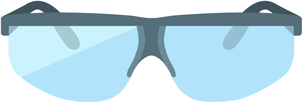 Goggles Clipart Used Laboratory - Illustration - Png Download (800x674), Png Download