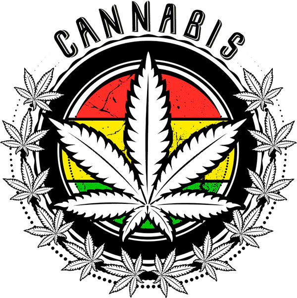 Cannabis Clipart (600x601), Png Download