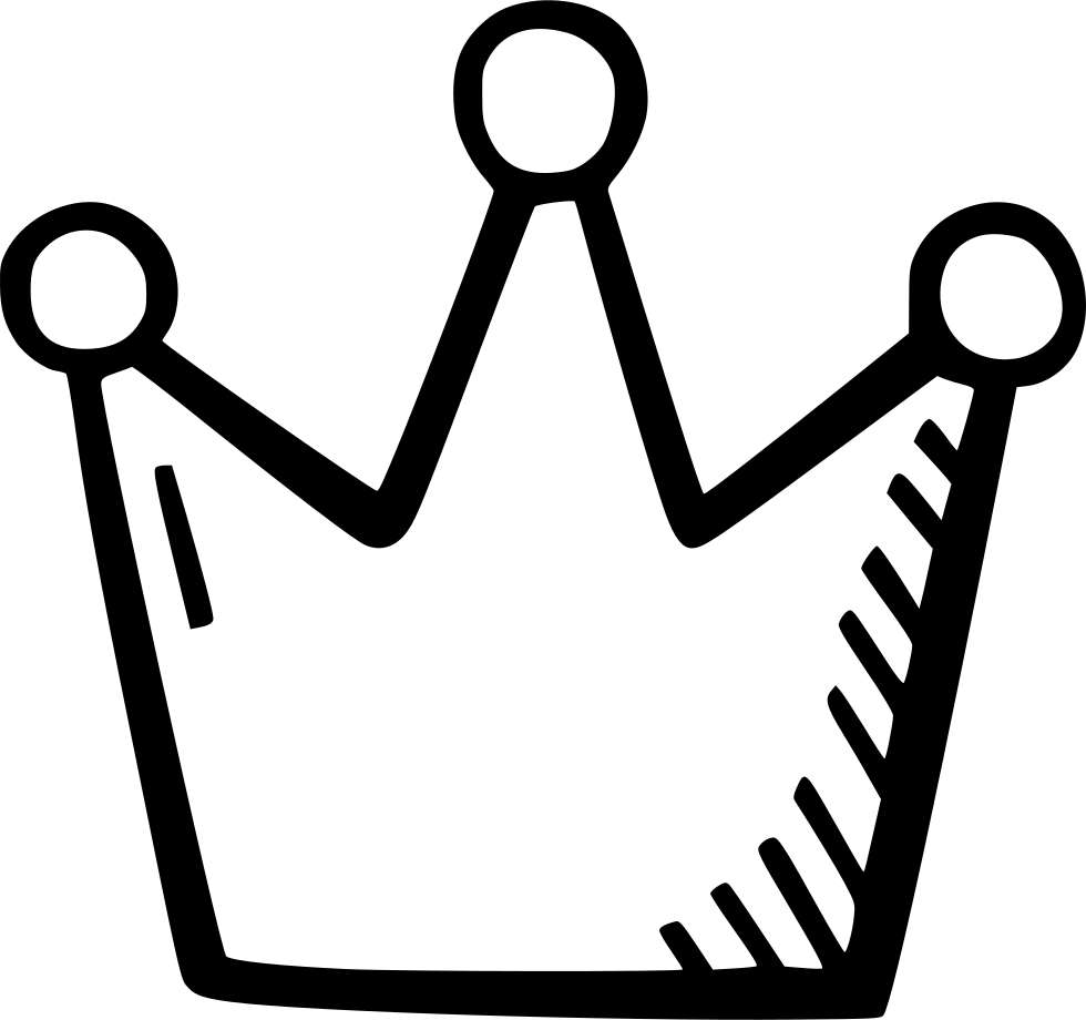 Png File Svg - Hand Drawn Crown Png Clipart (980x920), Png Download