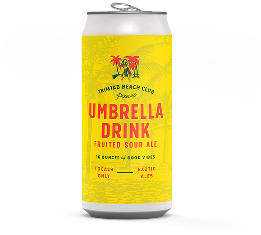 Umbrelladrink Mockup - Calibre Clipart (533x824), Png Download