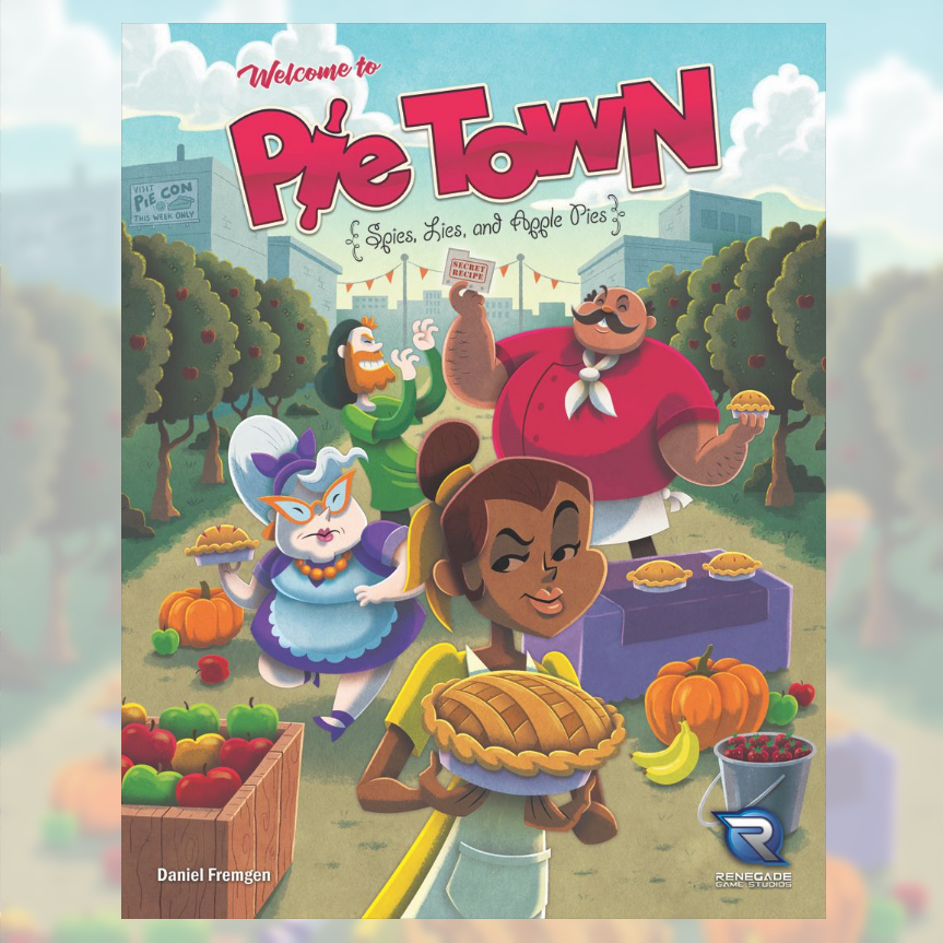 Pie Town - Board Game Clipart (863x863), Png Download