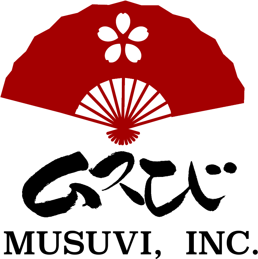 Musuvi Means “to Connect” In Japanese - Hand Fan Clipart (1131x1033), Png Download