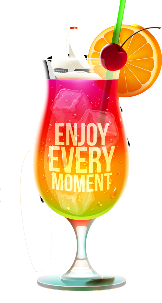 #mq #drink #cocktails #umbrella #tropical - การ ตกแต่ง เครื่อง ดื่ม Clipart (1024x1024), Png Download
