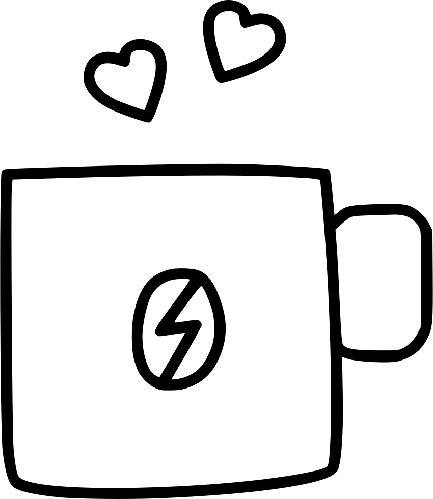 Coffee Cup Day Heart Comments - Clip Art - Png Download (850x980), Png Download