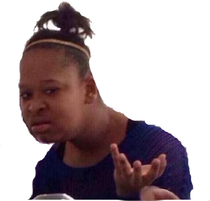 Confused Black Girl Meme Png - Calum Hood 5sos Meme Face Clipart (883x743), Png Download
