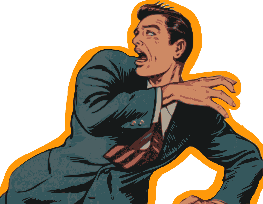#ftestickers #man #scared #suit #comics #comic #retro - Graphic Novel Character Png Clipart (1024x795), Png Download